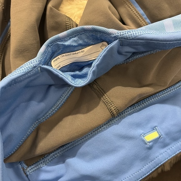 Ivivva by lululemon cropped capris leggings in grey in blue - Picture 4 of 8